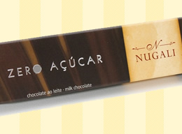 Chocolate Nugali Zero Açúcar